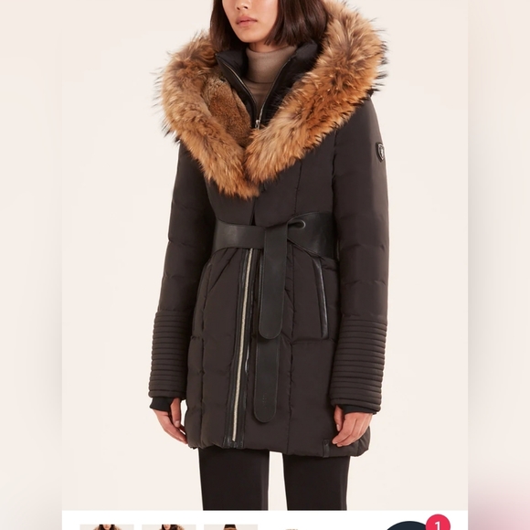 Like new - WOMENS RUDSAK MODA BLACK/NATURAL FUR XS - Picture 2 of 11